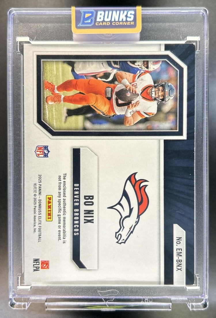 Bo Nix back image