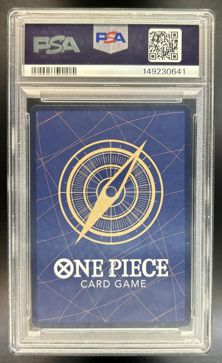 Monkey D. Luffy Alternate Art #OP04-090 PSA 10