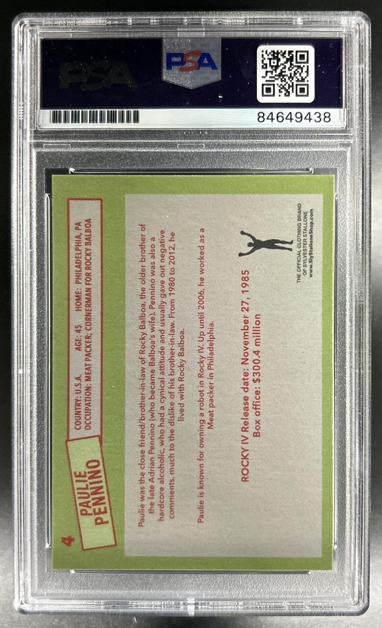 Burt Young Auto PSA Authentic