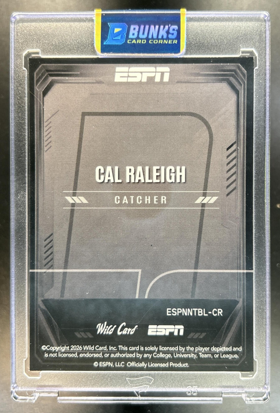 Cal Raleigh back image
