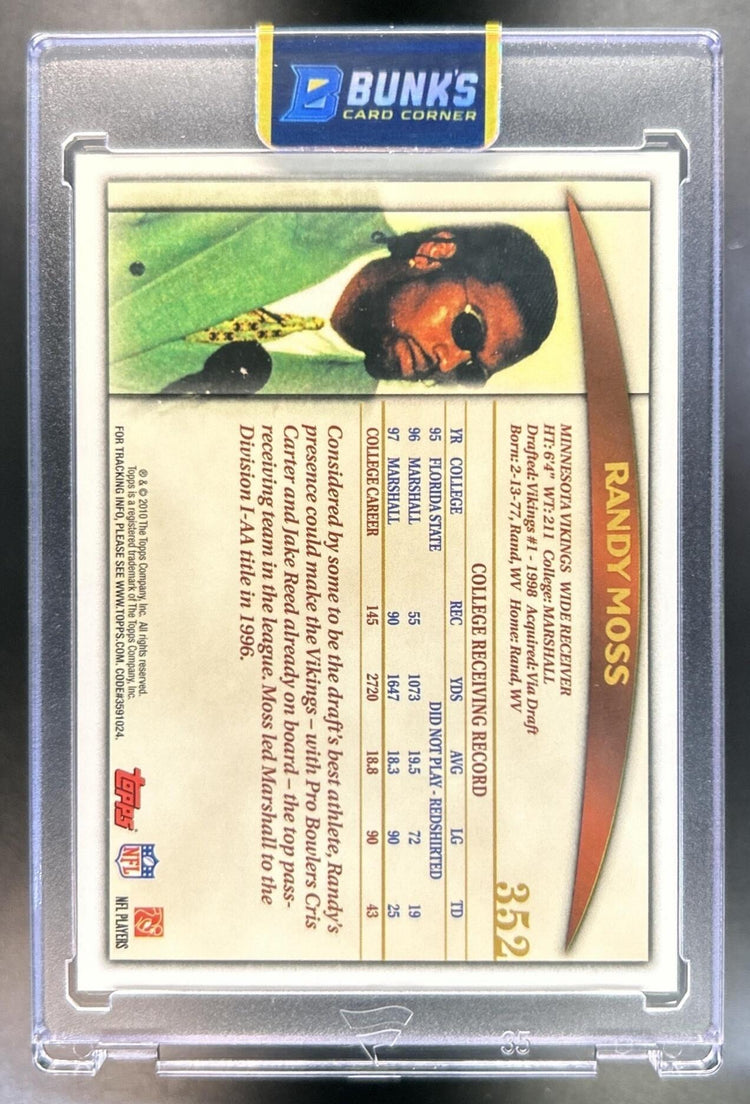 Randy Moss back image