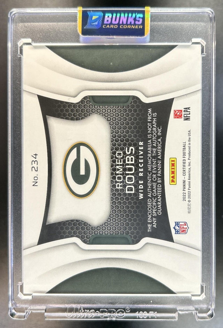 Romeo Doubs back image