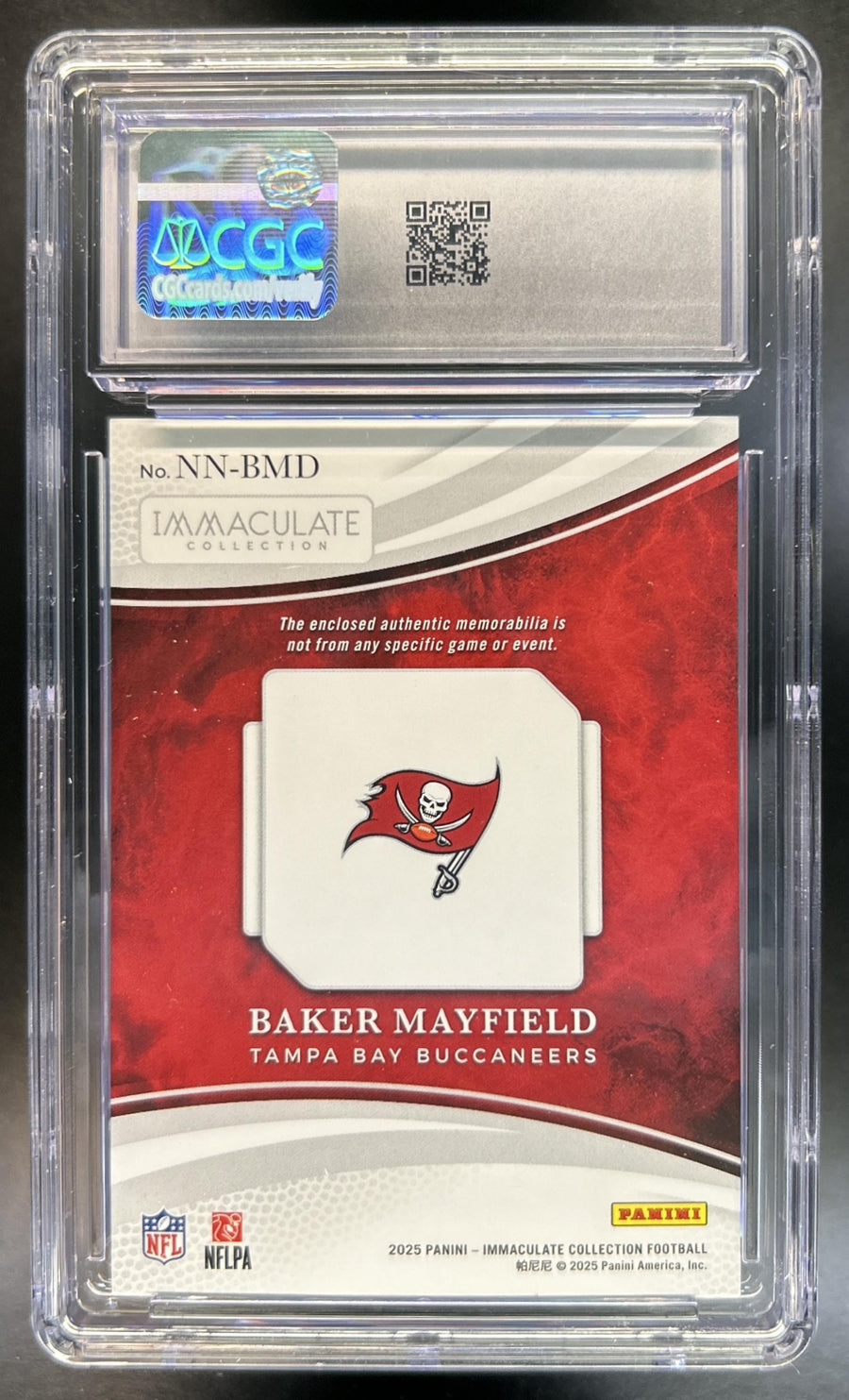 Baker Mayfield back image