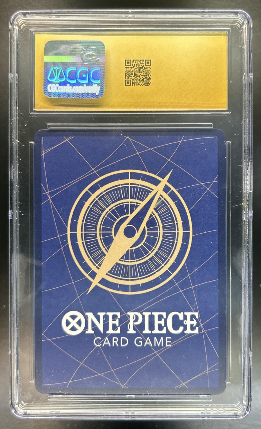 Monkey D. Luffy The Time of Battle #OP16-015 Alternate Art Parallel SP CGC 10