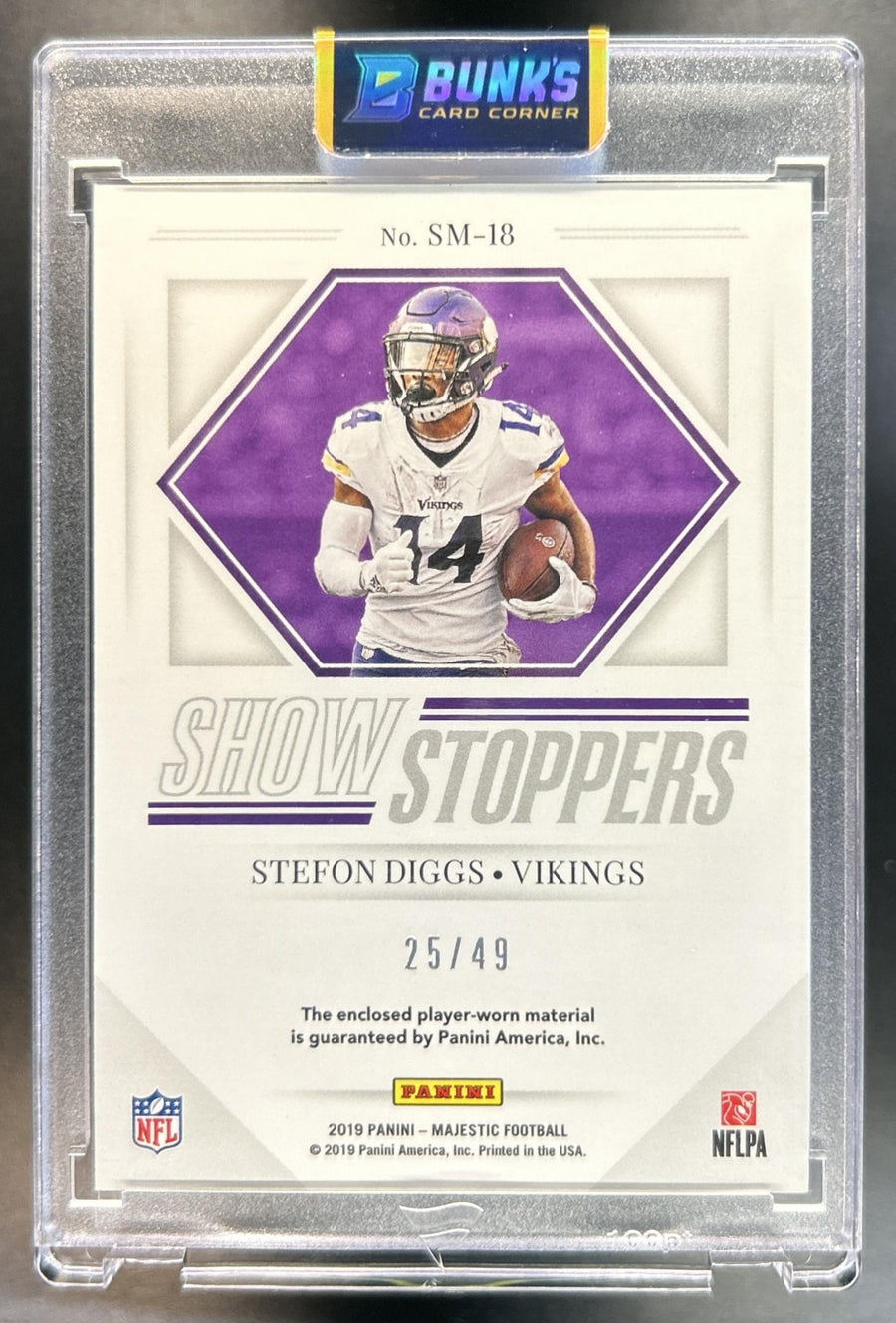 Stefon Diggs back image