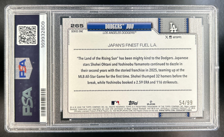 Ohtani/Yamamoto back image