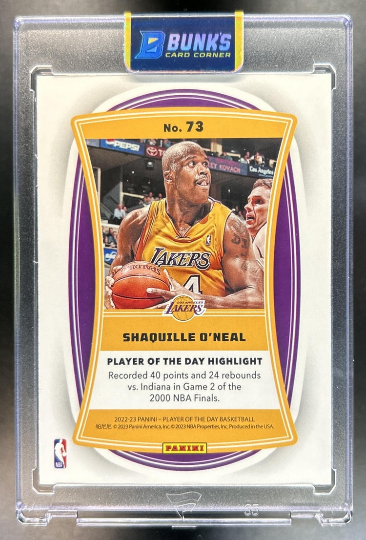 Shaquille O'Neal back image