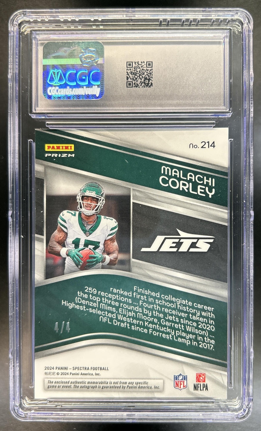 Malachi Corley back image