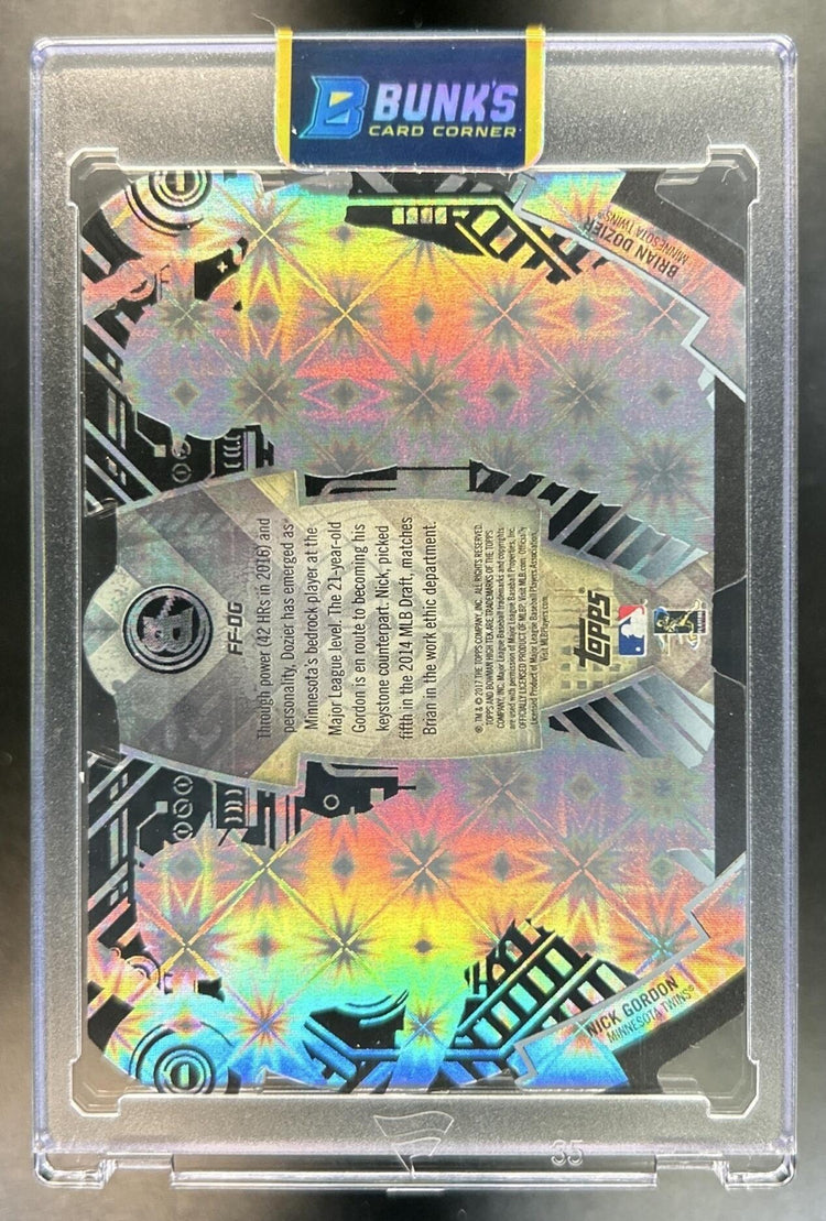 Nick Gordon / Brian Dozier back image
