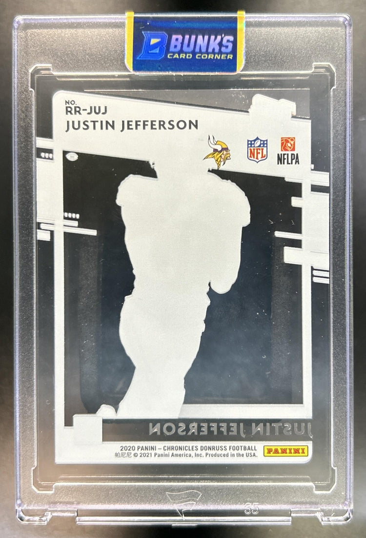 Justin Jefferson back image