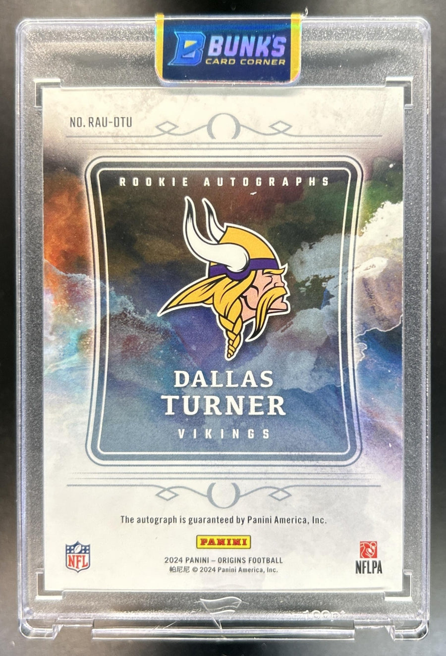 Dallas Turner back image