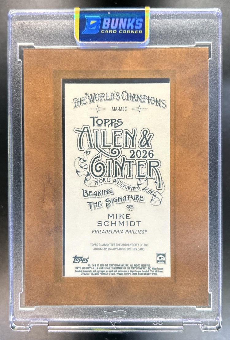 Mike Schmidt back image