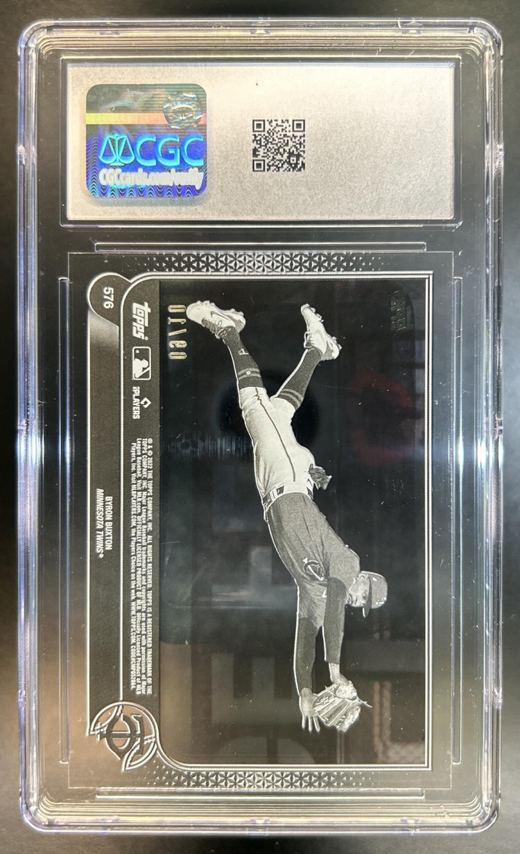 Byron Buxton 2023 Topps Minnesota Twins #MIN-1 9/10 CGC 9.5