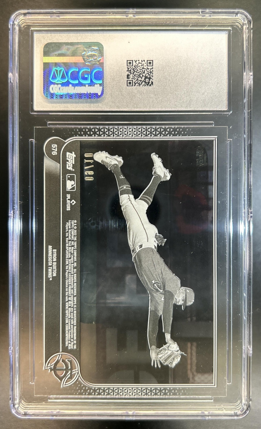 Byron Buxton 2023 Topps Minnesota Twins #MIN-1 9/10 CGC 9.5