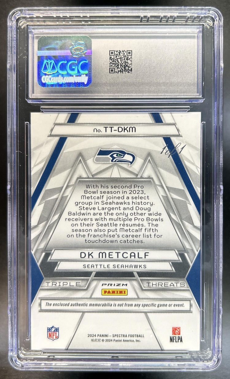 DK Metcalf back image