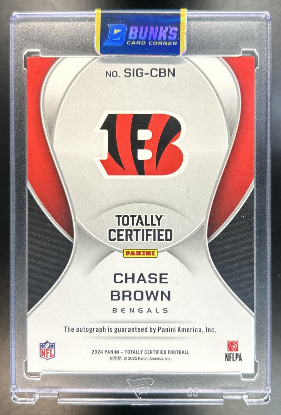 Chase Brown back image