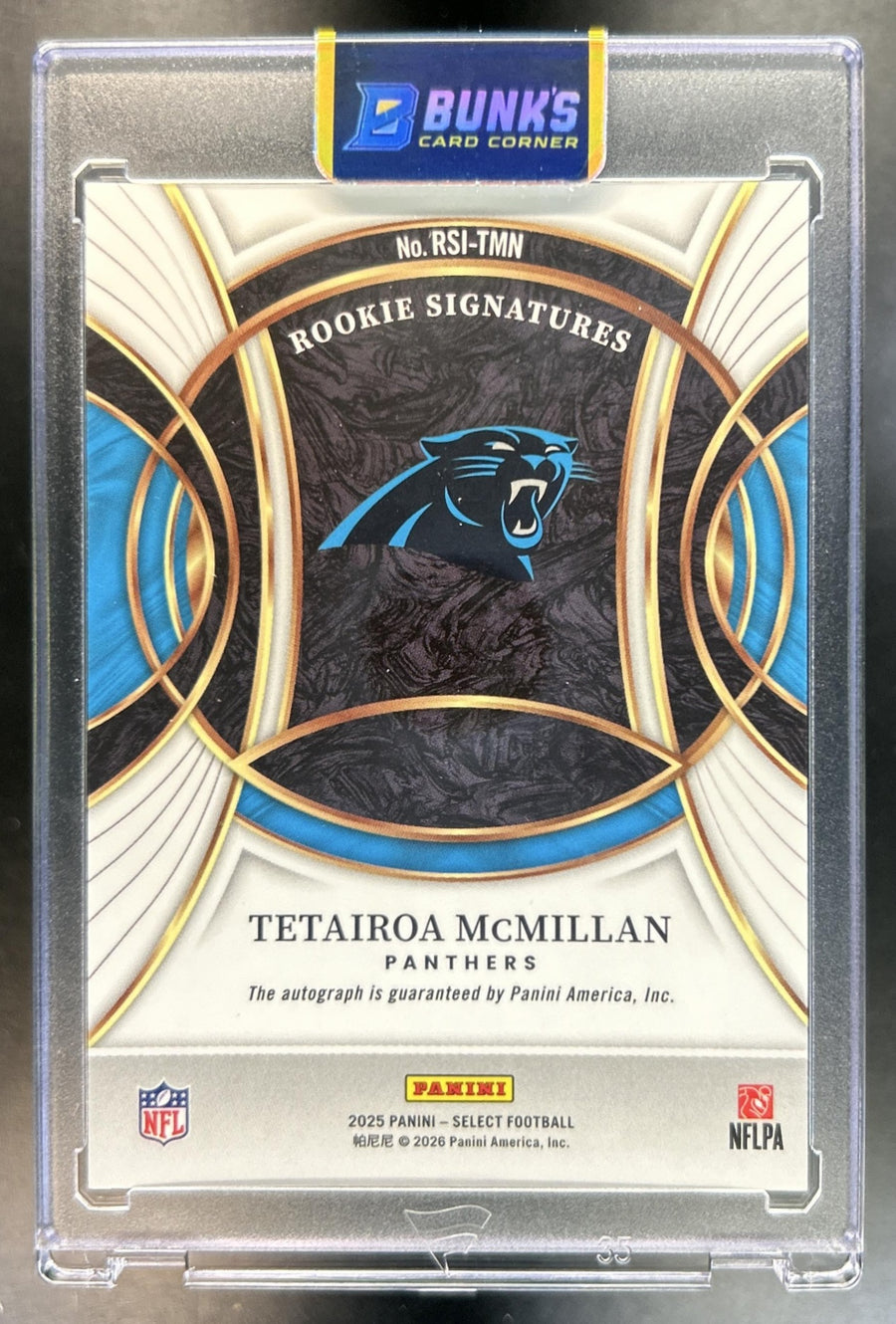 Tetairoa McMillan back image