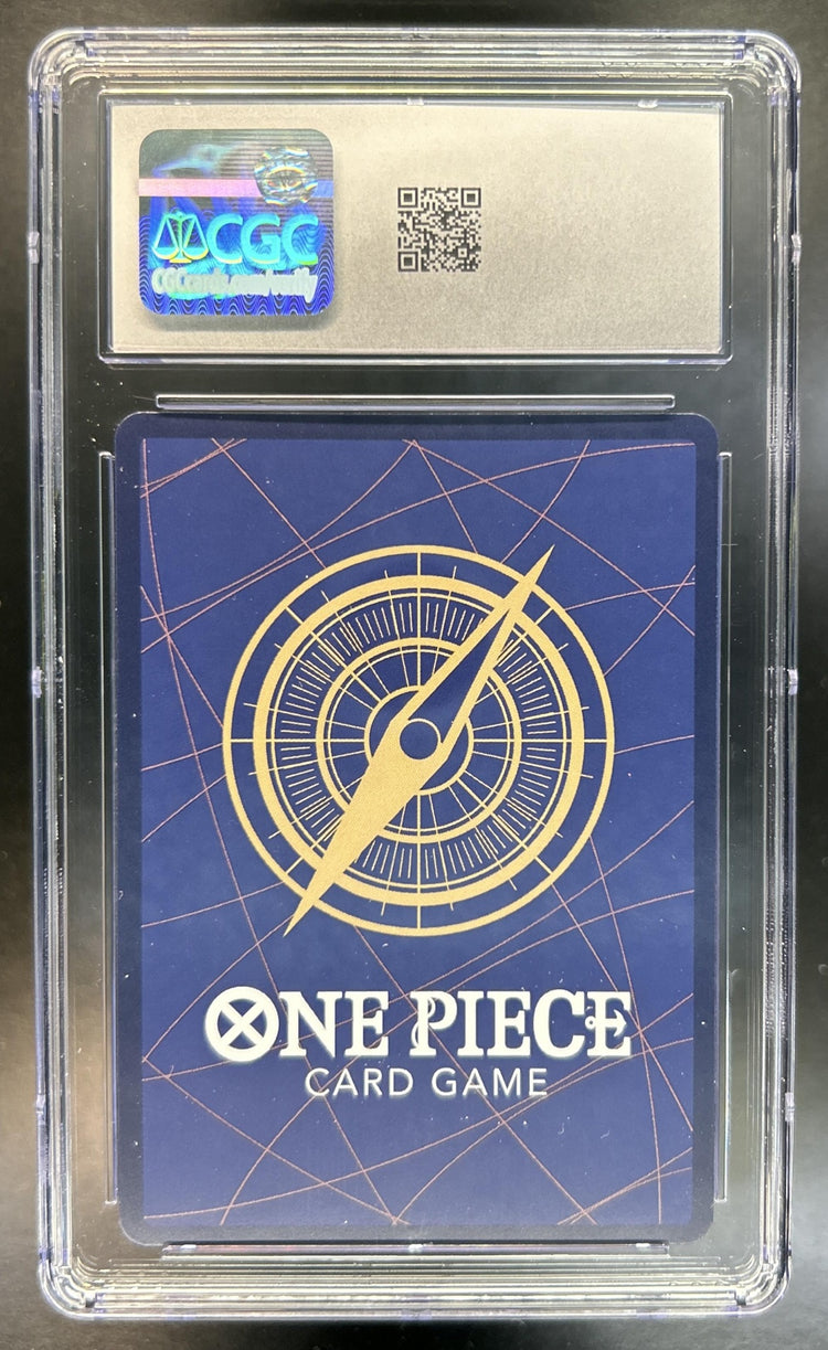 Shanks Carrying On His Will #OP13-028 Super Rare CGC 10