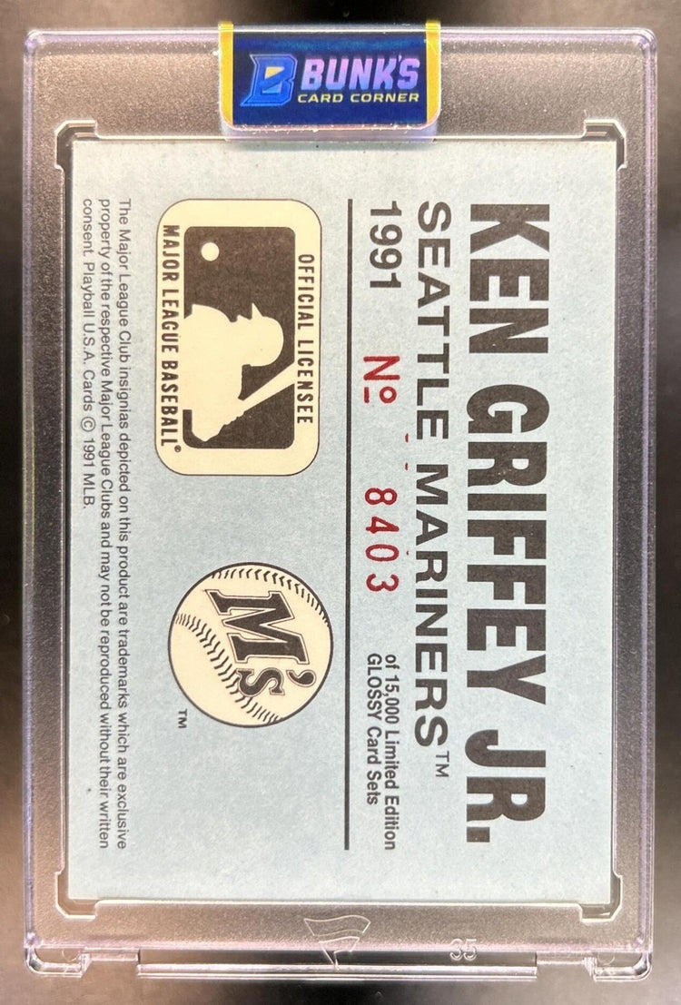 Ken Griffey Jr. back image