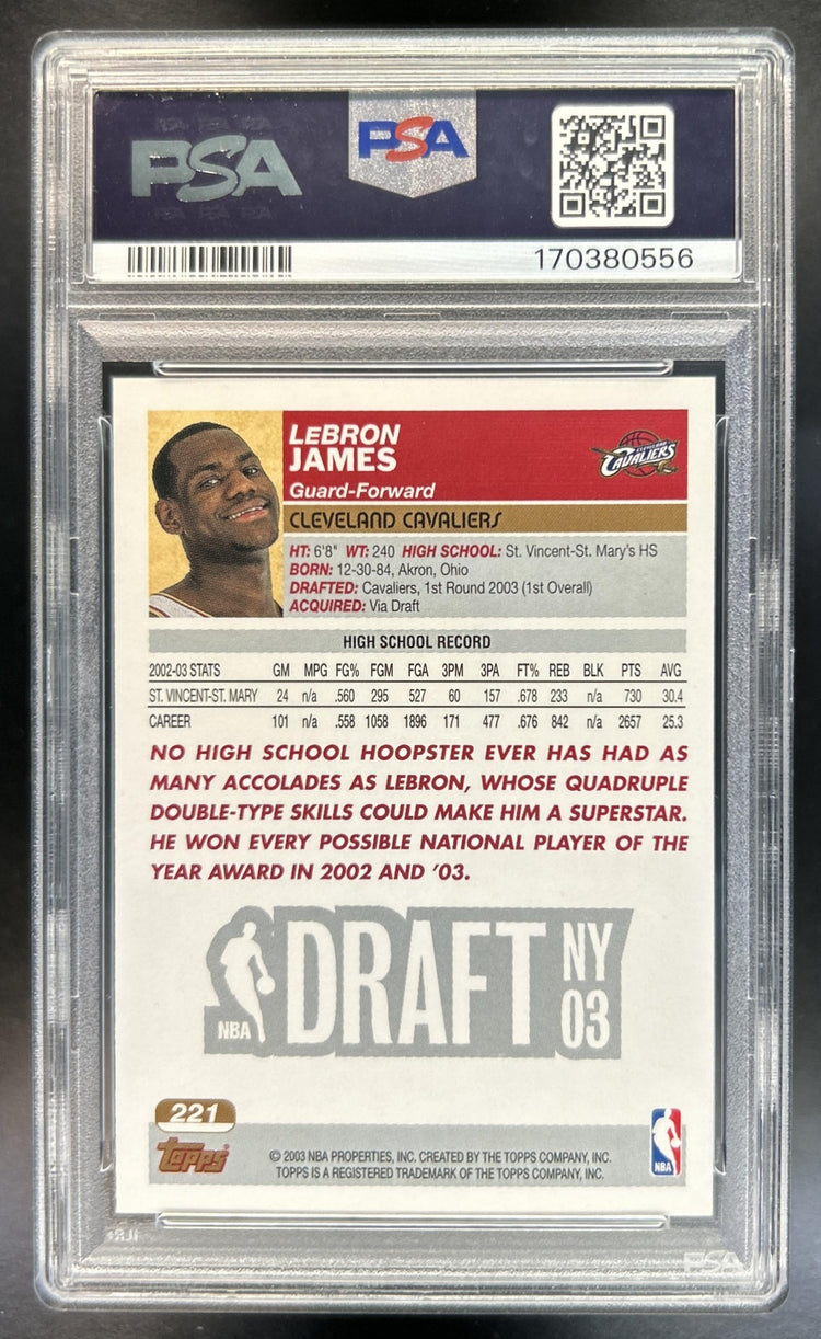 LeBron James back image
