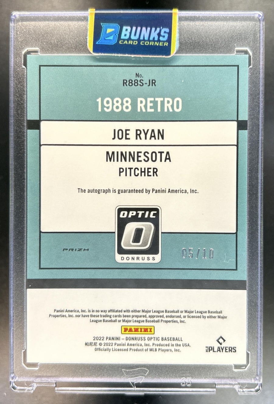 Joe Ryan back image