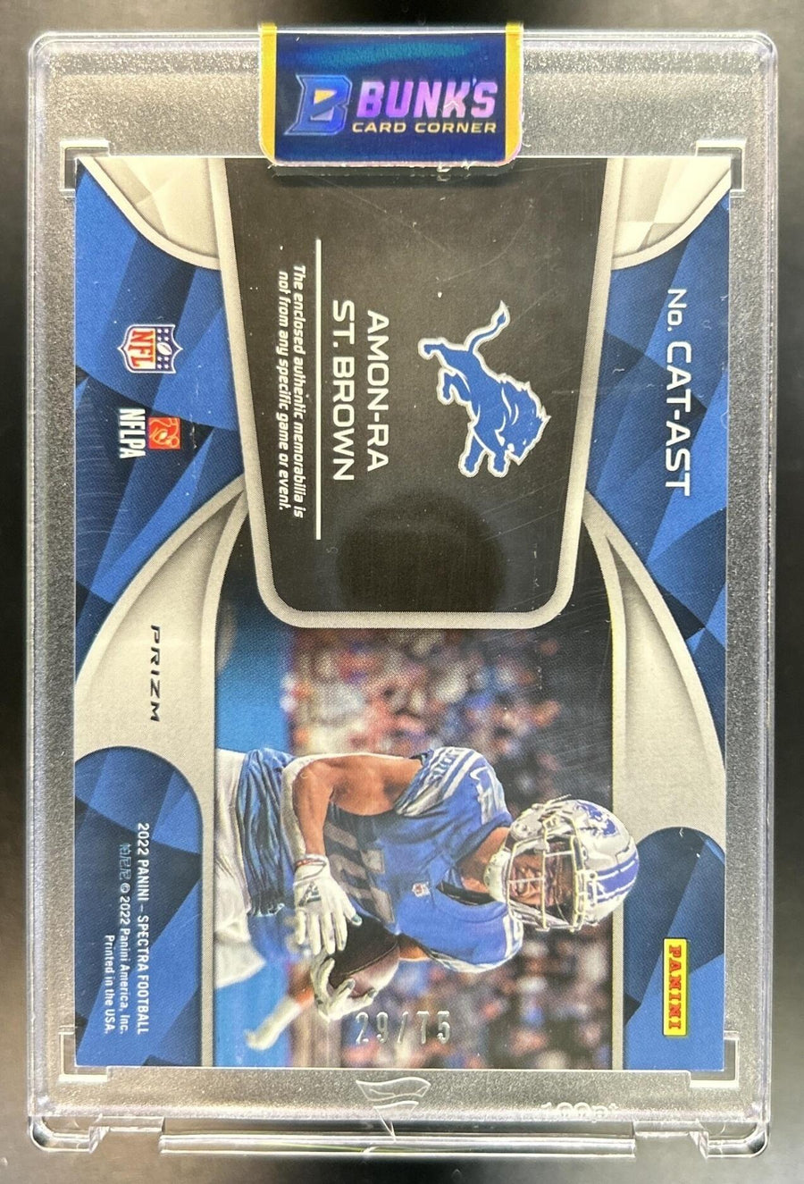 Amon-Ra St. Brown back image