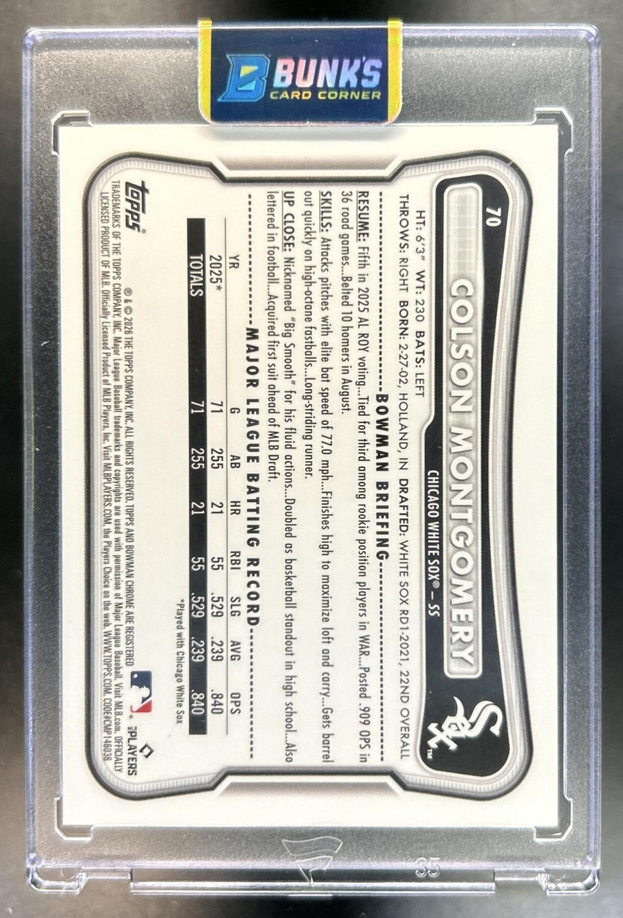 Colson Montgomery back image