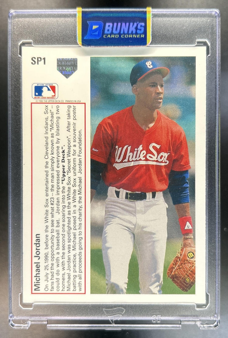 Michael Jordan 1991 Upper Deck #SP1 Inserts White Sox