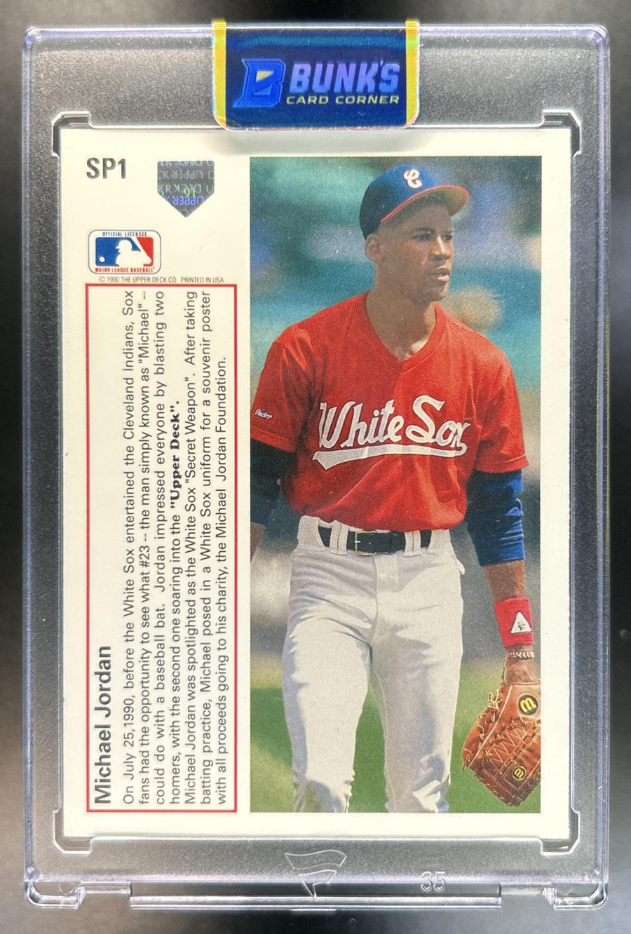 Michael Jordan 1991 Upper Deck #SP1 Inserts White Sox