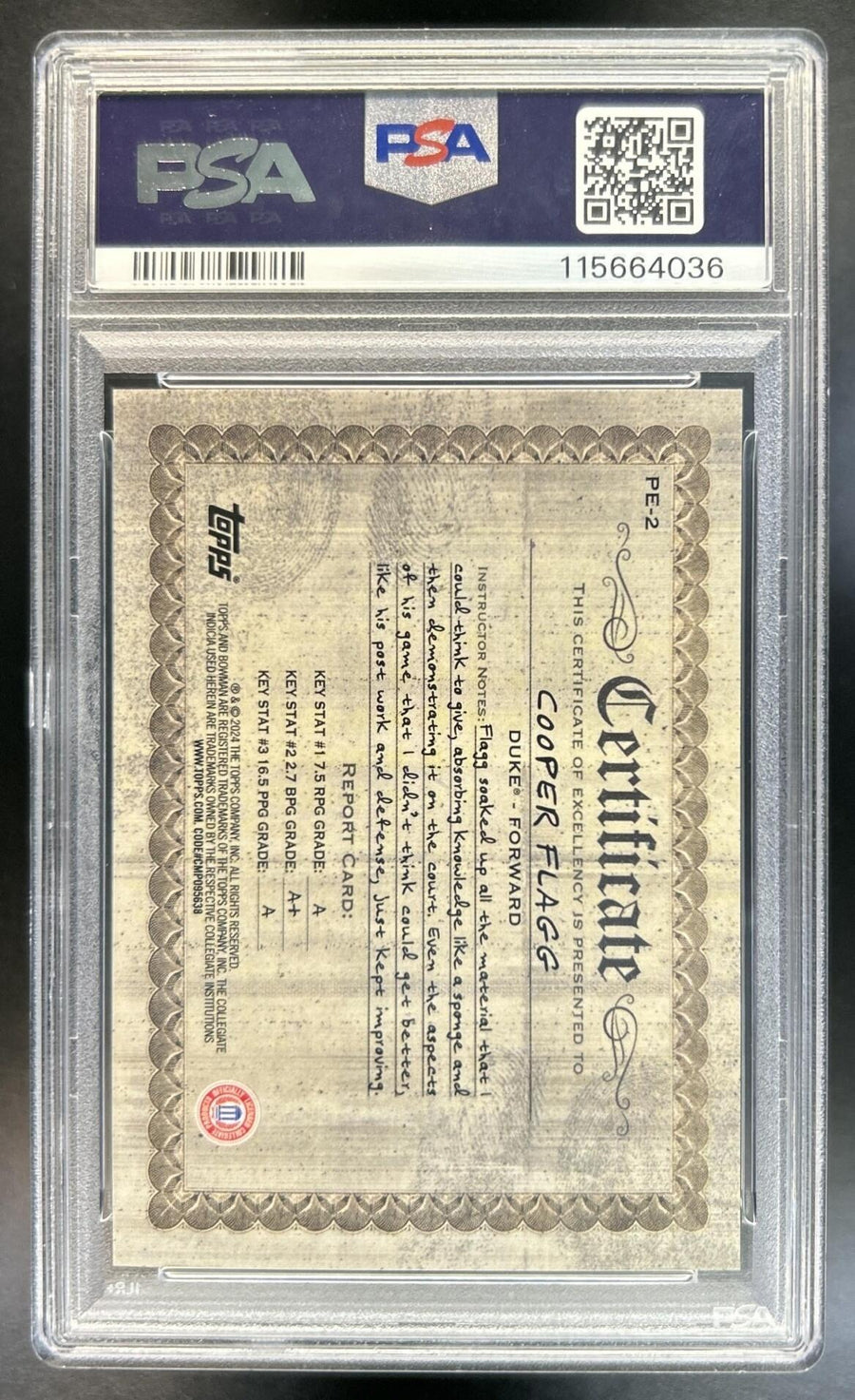 Cooper Flagg back image