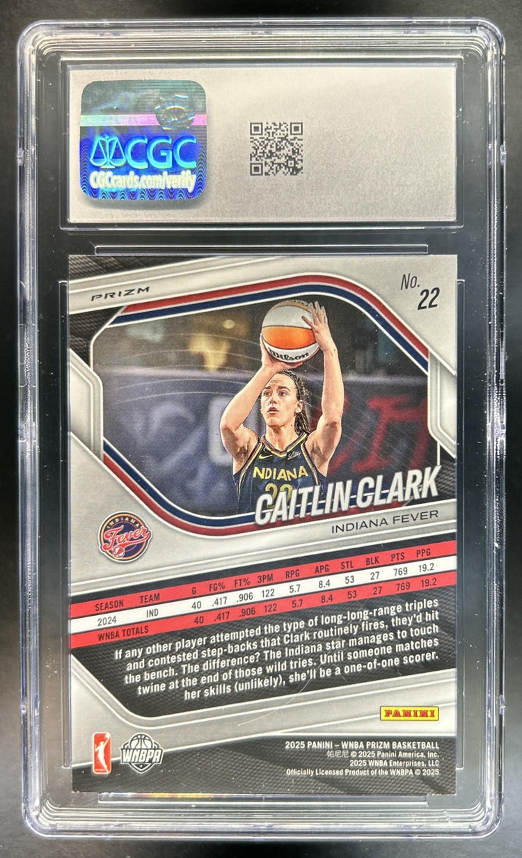 Caitlin Clark back image