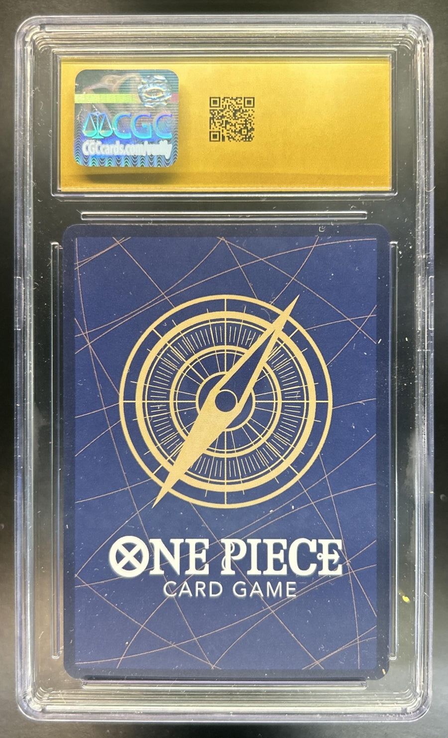 Monkey D. Luffy 2024 One Piece Emperors in the New World JP #OP09-119 Secret Rare Alternative Art Parallel CGC 10