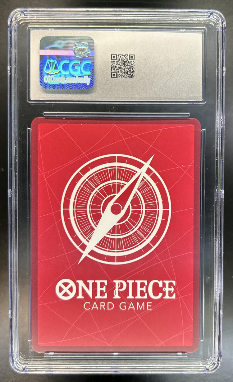 Koby A Fist of Divine Speed #OP11-001 Leader Alternative Art CGC 10