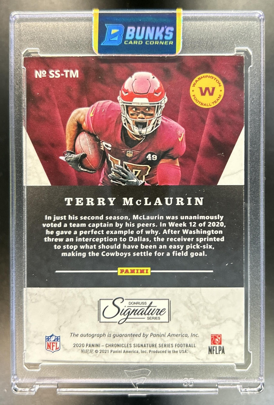 Terry McLaurin back image