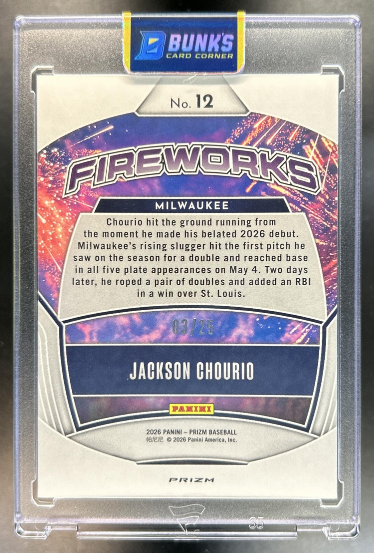 Jackson Chourio back image