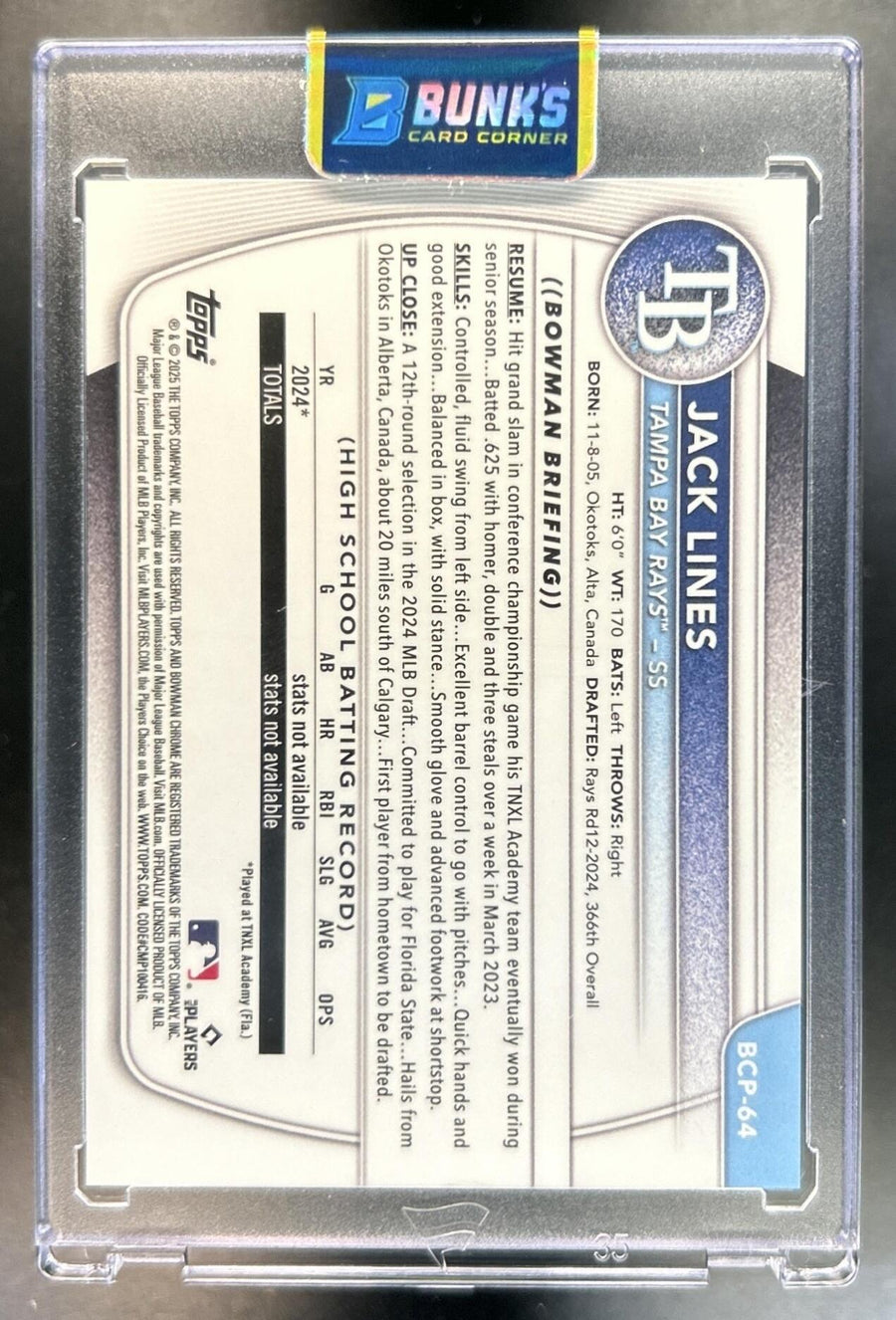 Jack Lines back image