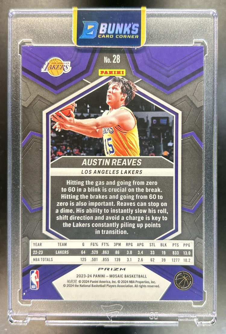 Austin Reaves back image
