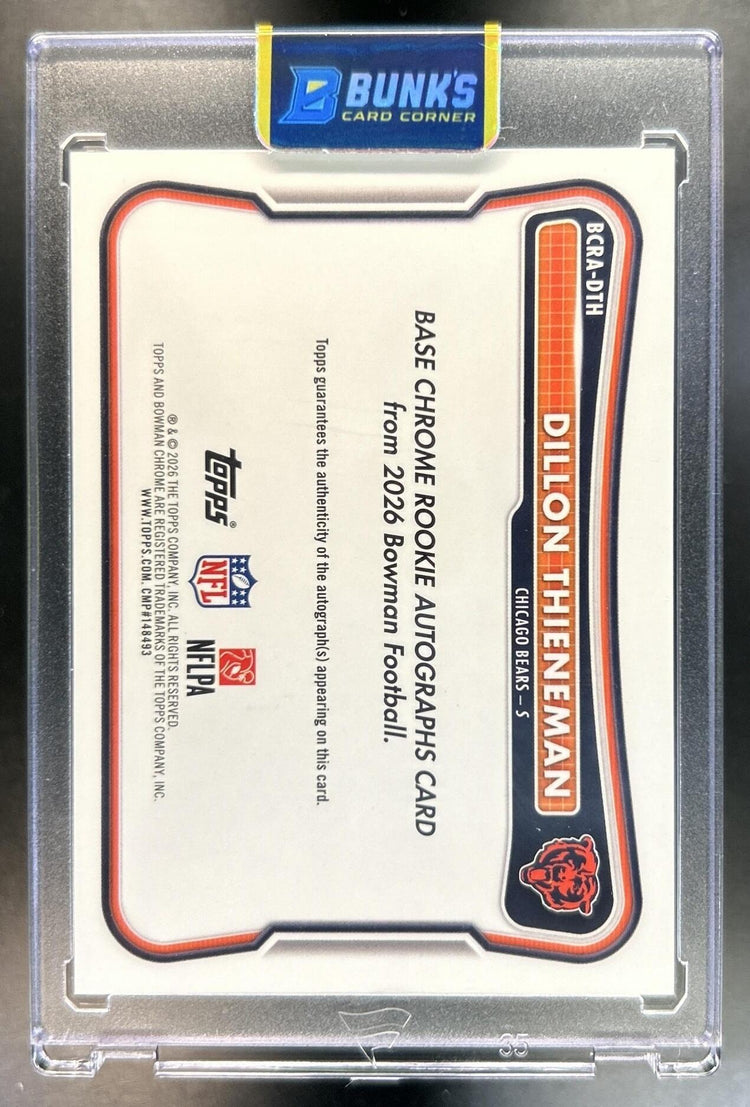 Dillon Thieneman back image