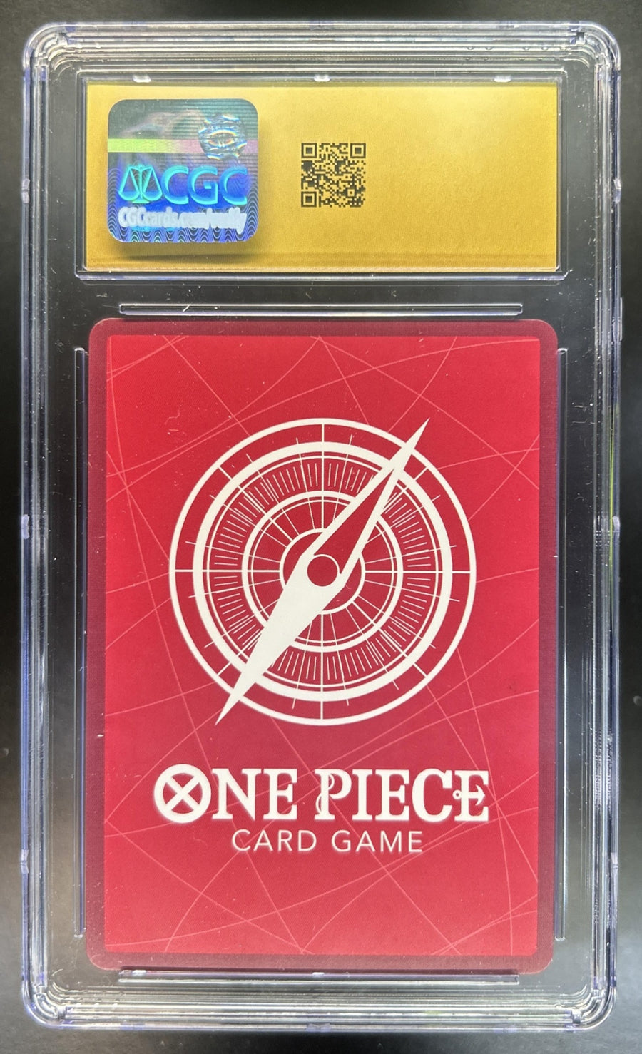 Donquixote Rosinante Legacy of the Master 2025 #OP12-061 Alternate Art Parallel CGC 10