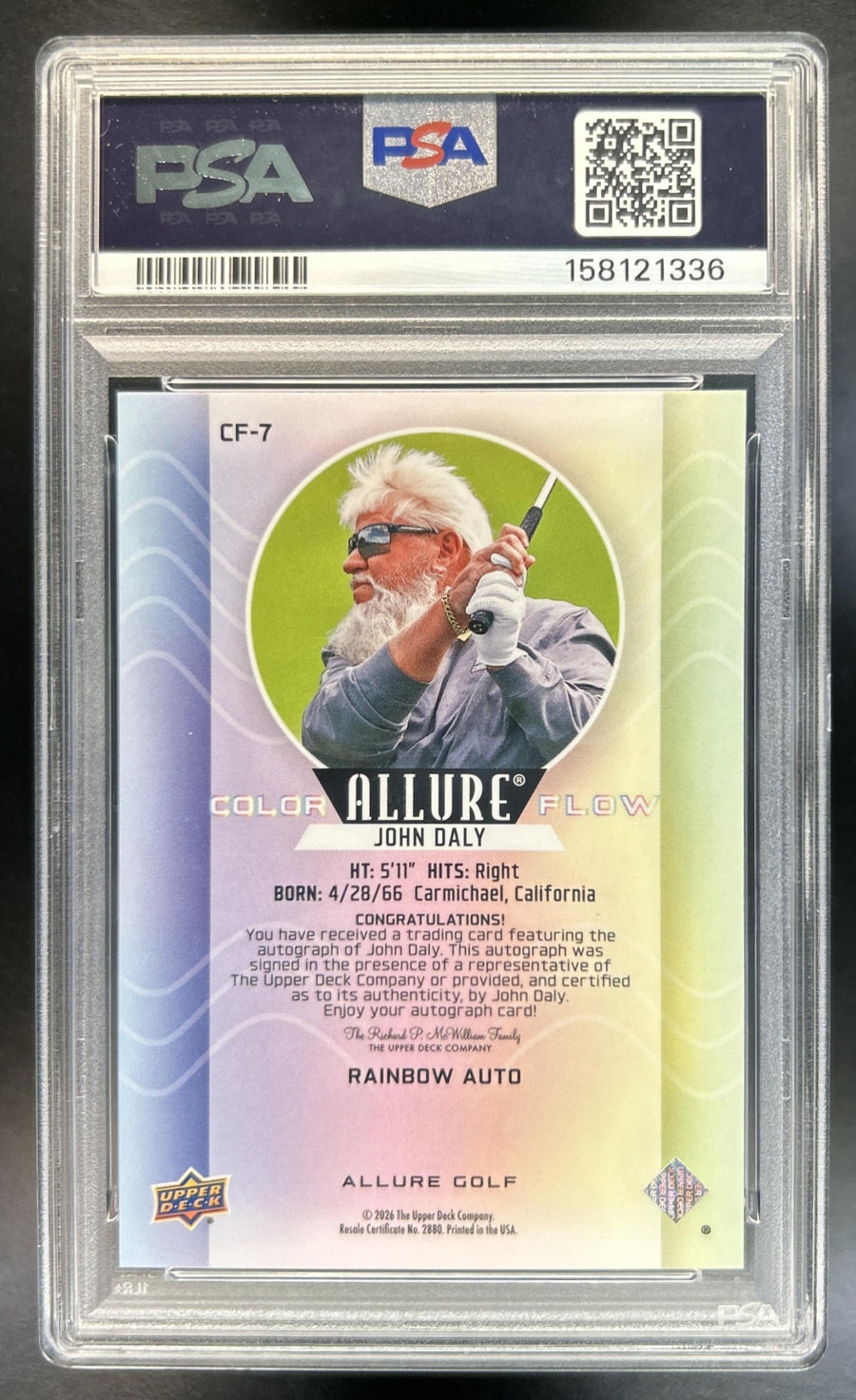 John Daly back image