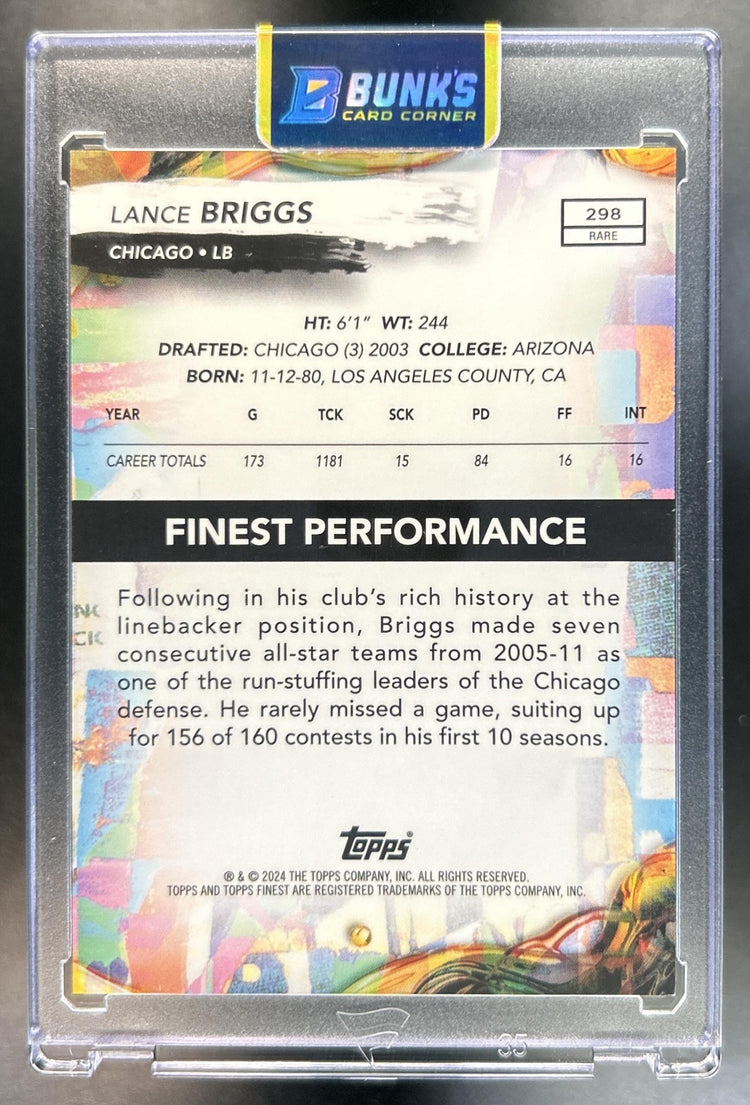 Lance Briggs back image