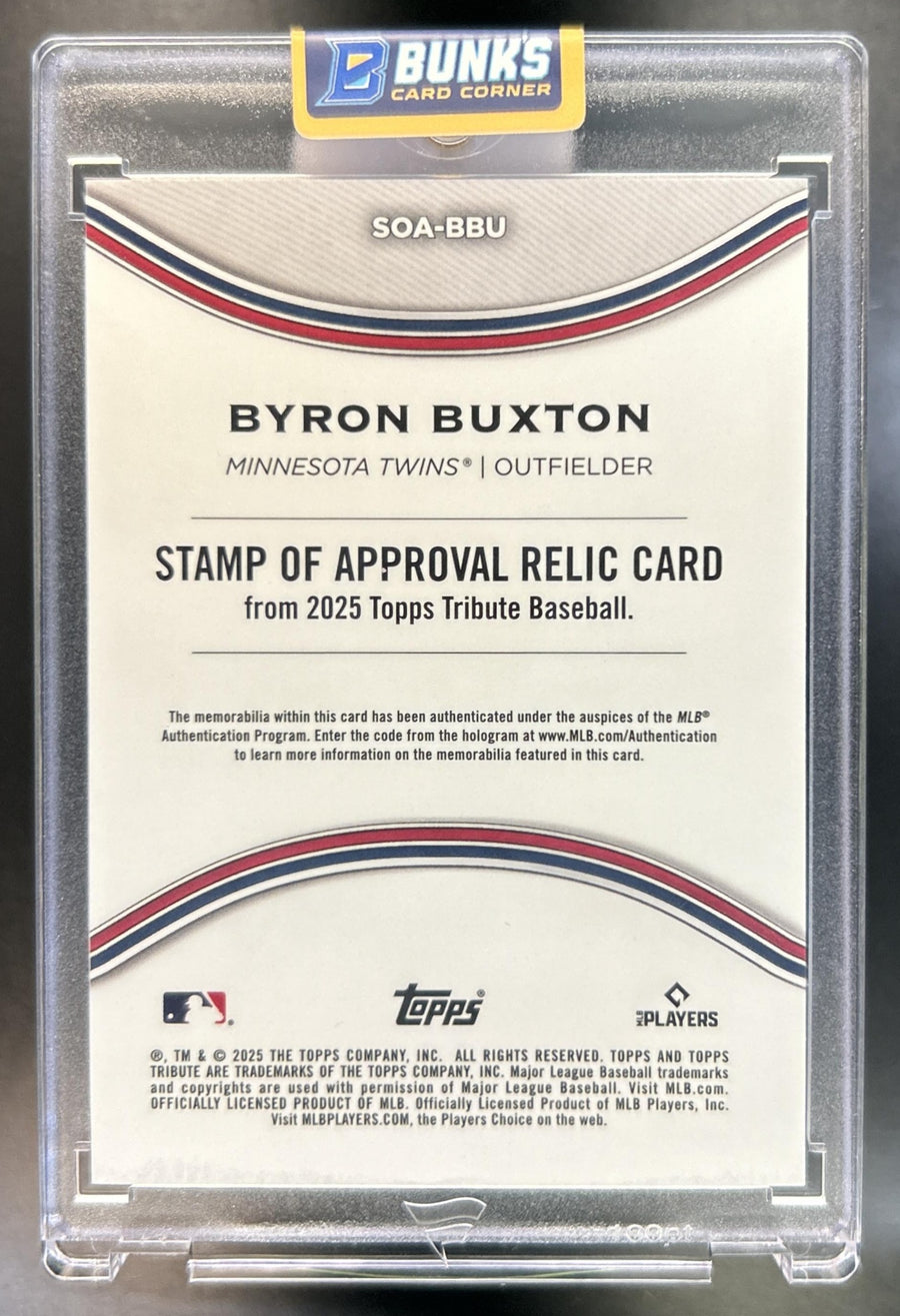 Byron Buxton back image