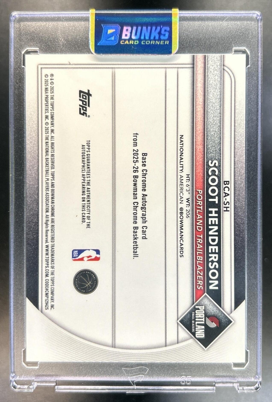 Scoot Henderson back image