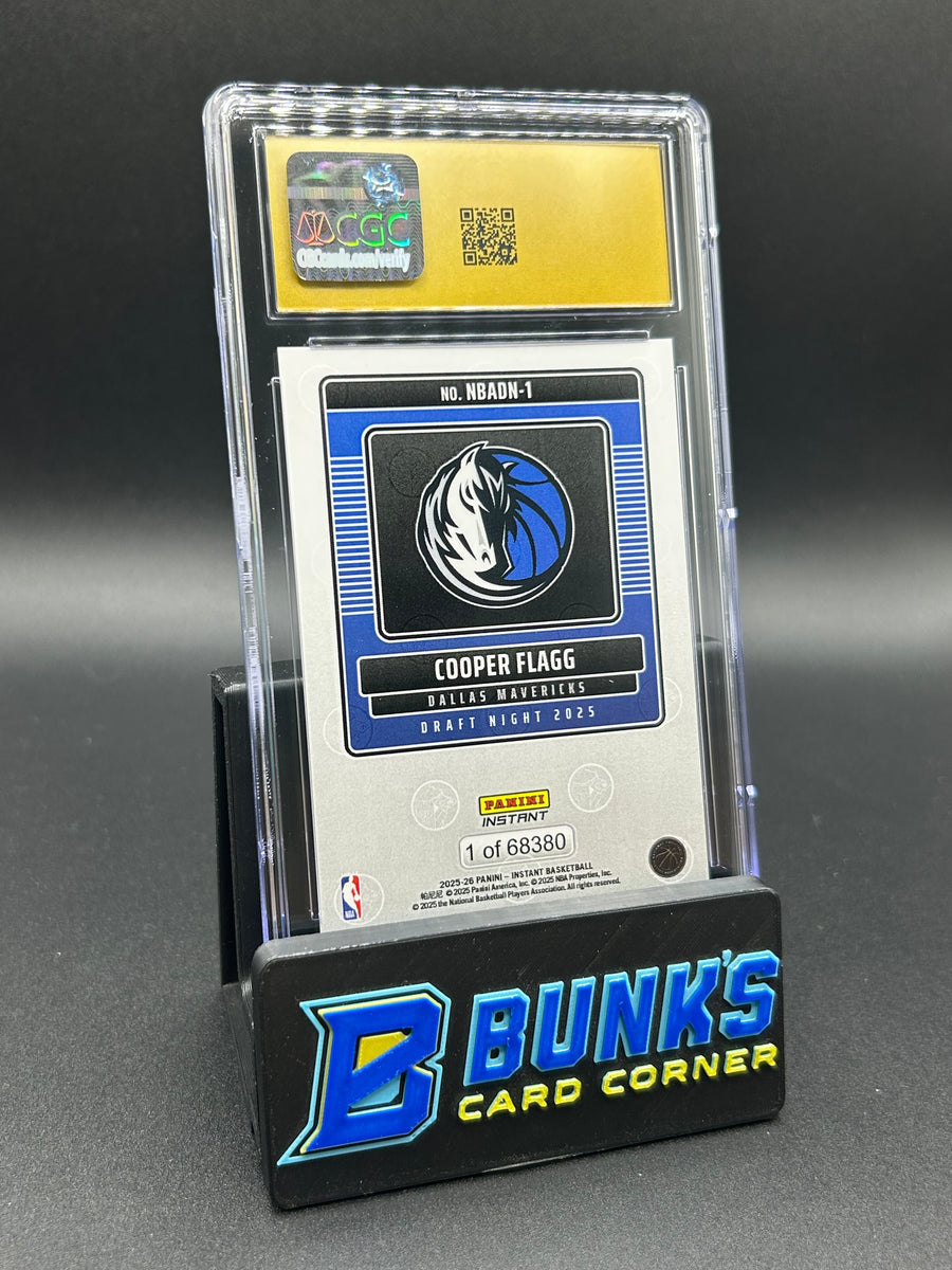 2025-26 Cooper Flagg Panini Instant Draft Night Rc CGC Pristine 10