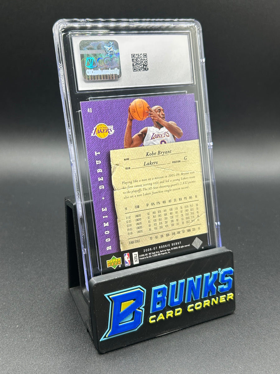 2006-07 Kobe Bryant Upper Deck Rookie Debut CGC 9