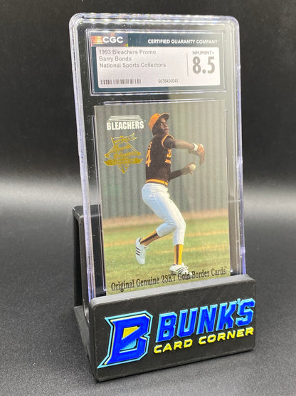 1993 Barry Bonds National Sports Collector CGC 8.5 SP Promo
