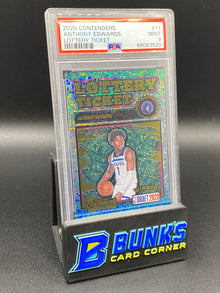 2020 Anthony Edwards Lottery Ticket PSA 9