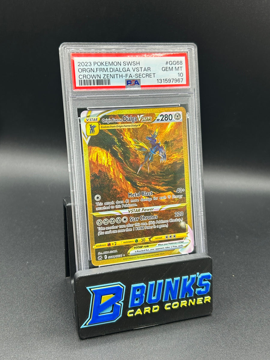 Origin Forme Dialga Vstar Galarian Gallery Crown Zenith PSA 10