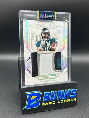 2023 Jalen Carter Panini Flawless Rc 1/20