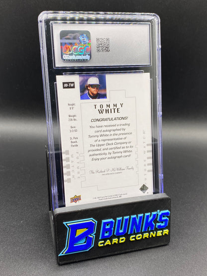 2024 Tommy White Future Watch Auto 211/299 CGC Authentic Auto 10
